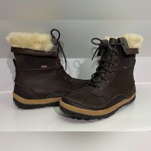 NEW! Merrell Tremblant Winter/Anytime Boots Brown leather, Faux fur lined